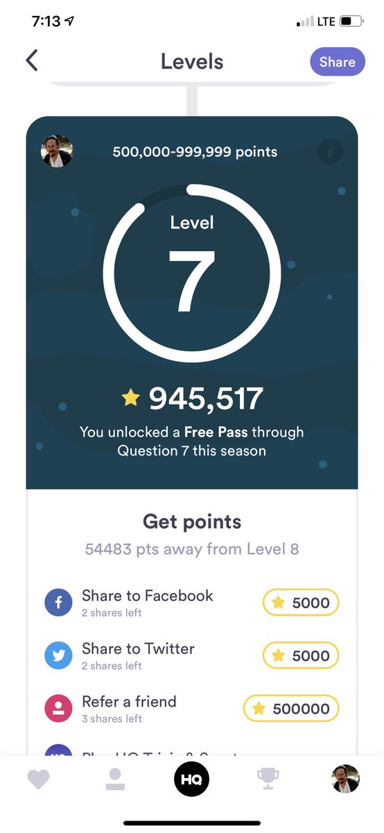 domitys's tweet photo. @hqtrivia #HQSeason2 https://t.co/6hQqkU1bhW