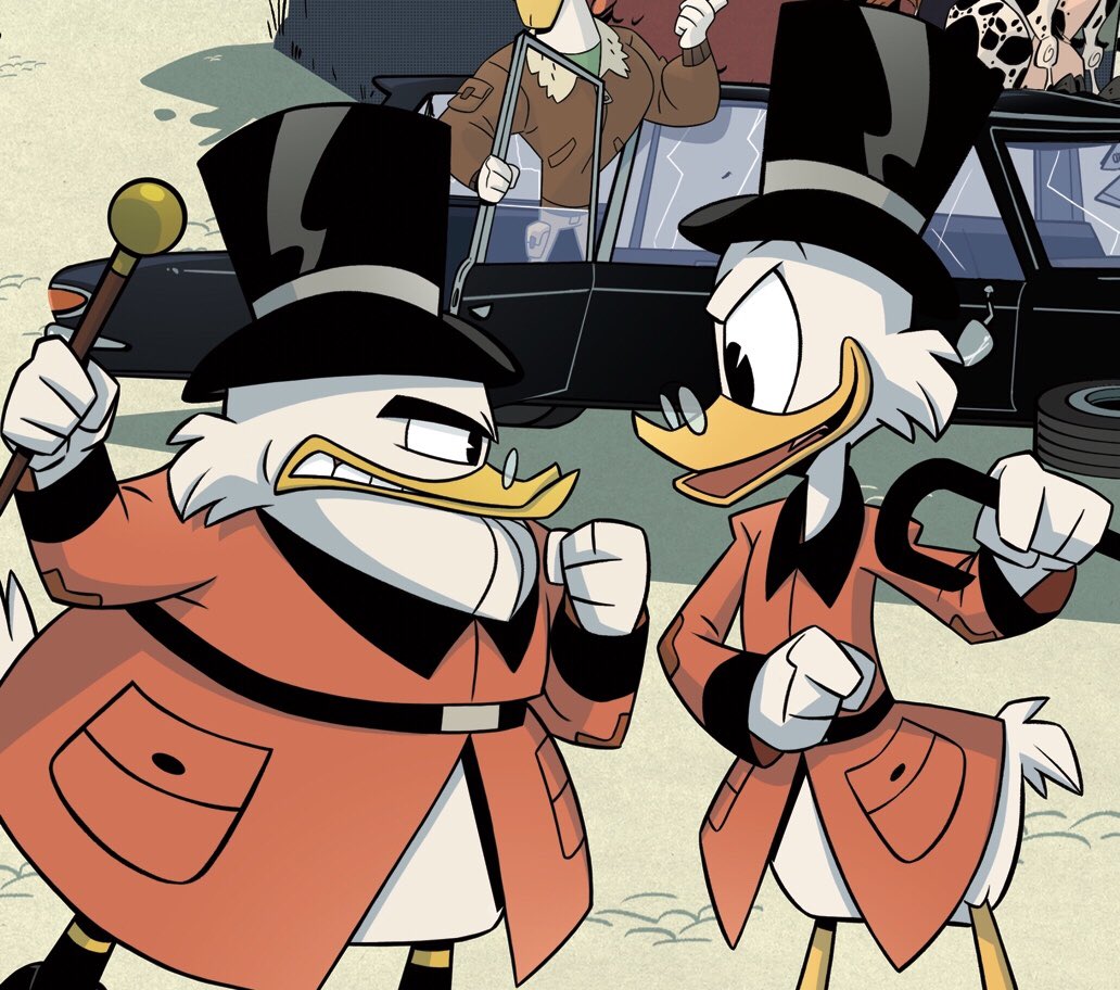 Scrooge McDuck or Flintheart Glomgold #DuckTales” .