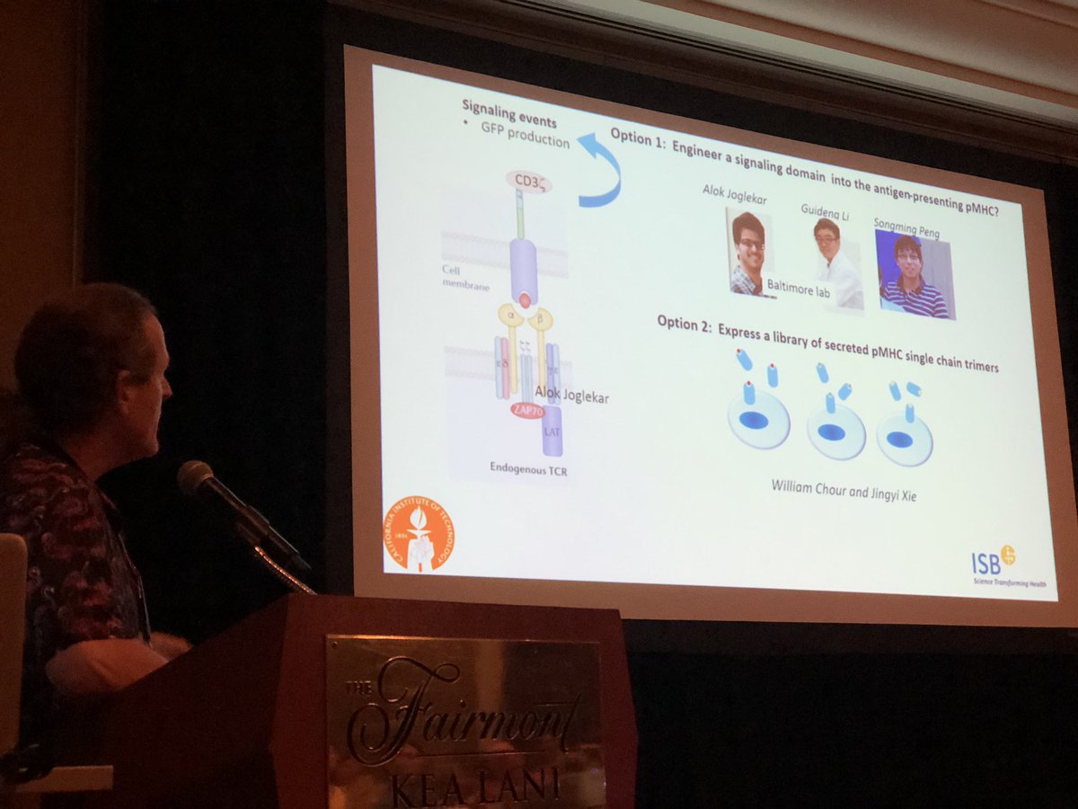 BernardAFox's tweet photo. *SLIDE SET 4* Dr James Heath President @ISBUSA @psjh talks @agon_ox #DeepDive19 alt #ImmunoOnc19 in #Maui/ innovative approach to assess #neoAg specific T cell populations that is more sensitive than FLOW/#FinishCancer https://t.co/giM5bTbfVr
