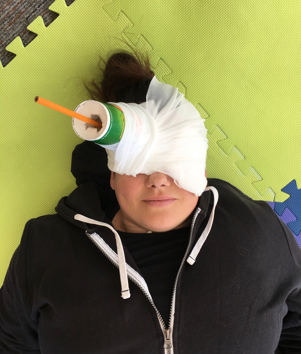 hityour_stride's tweet image. From dangling eyeballs, eviscerated organs, and lubricated nostrils...to reckless driving, tapas, and cocktails - it was an eventful weekend in Calgary at the Sports First Responder course for STRIDE physios Halee, Laurel, and Jodi.
#TeamSTRIDE #doingstuff