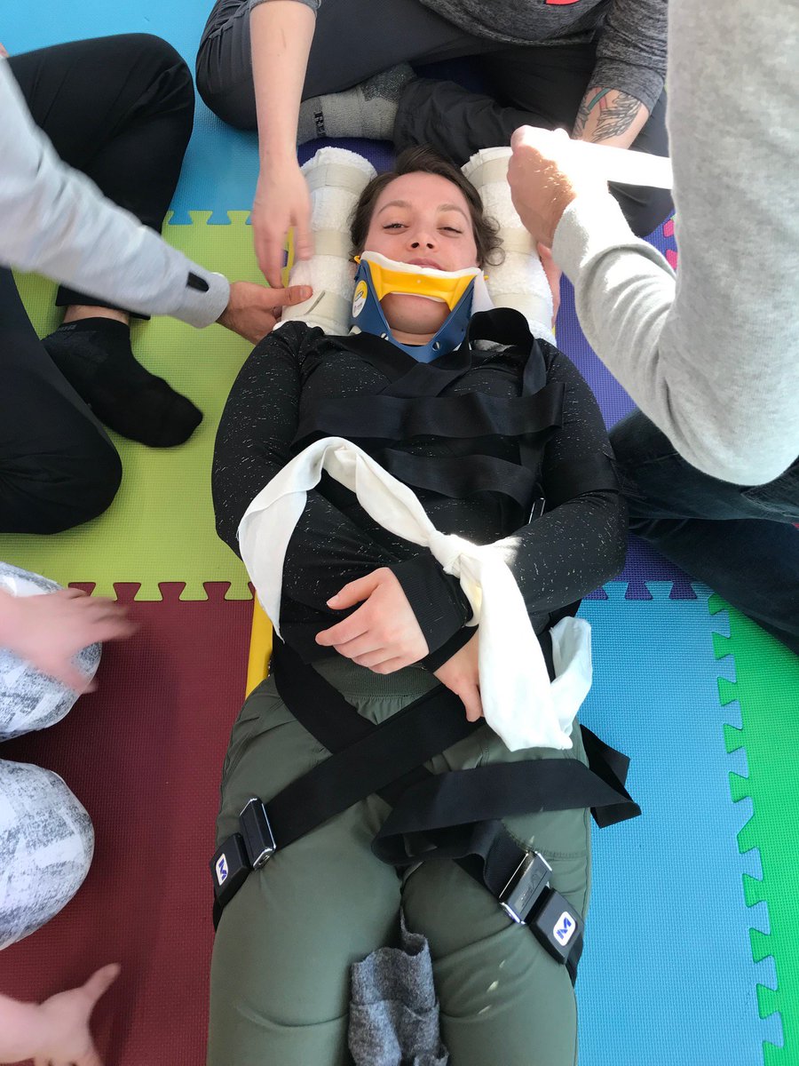 hityour_stride's tweet image. From dangling eyeballs, eviscerated organs, and lubricated nostrils...to reckless driving, tapas, and cocktails - it was an eventful weekend in Calgary at the Sports First Responder course for STRIDE physios Halee, Laurel, and Jodi.
#TeamSTRIDE #doingstuff