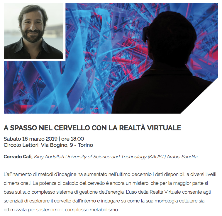 dadoEM82's tweet photo. Sabato 16 Marzo a Torino, ore 18, @CircoloLettori parlerò di Metabolismo cerebrale e Realtà Vittuale in Neuroscienze. Save the date! #neuroscience #virtualreality #brainawarenesweek #neuroscienze #realtavirtuale #settimanadellascienza
https://t.co/tcJjrYlhEZ https://t.co/gi3enCj7o0
