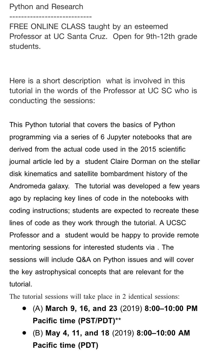 skoolmentorUSA's tweet image. Please take some time to read this if you are interested in coding. This is a great opportunity for students! 

#studentcoders #coding #python #research