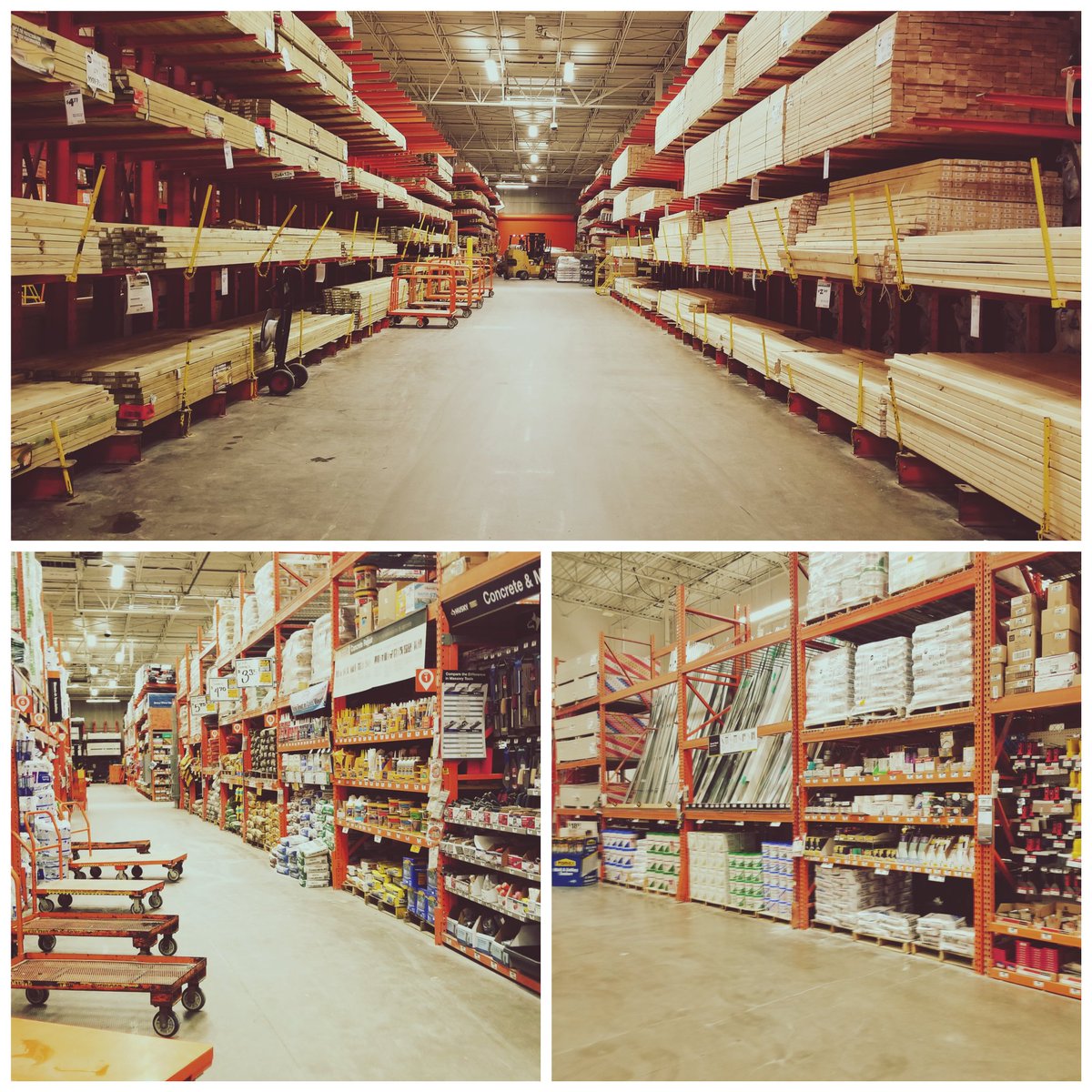 NAChadwell's tweet photo. When your team works just as hard as you! Massive shout out to D21/22/30 at store 0707, We are customer ready for Monday Morning! #BleedingOrange #FlatFreshFull #GrandOpeningReady #Lumber #HomeDepot0707 @AndreaMcTHD https://t.co/KeASArLF4K