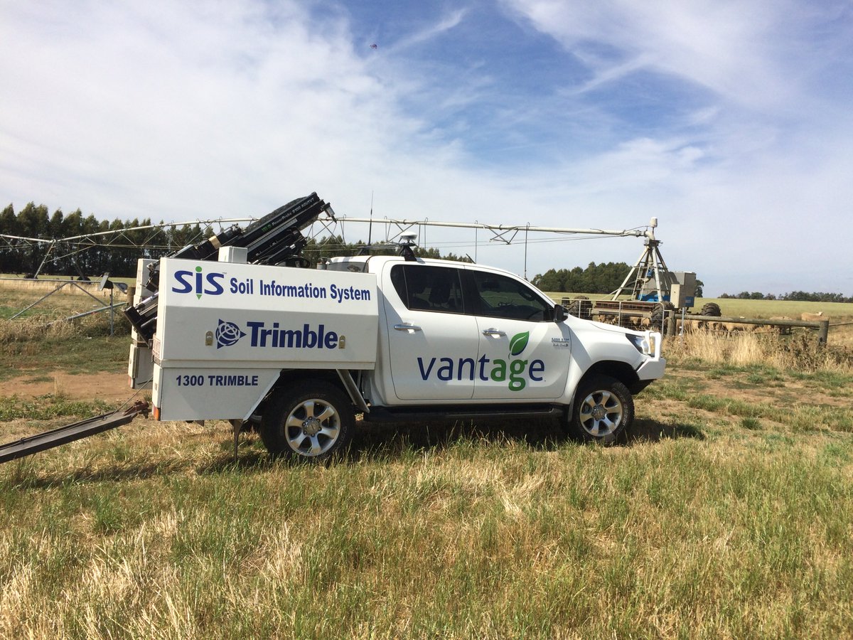Our soil information system has touched down in Tasmania. Call 1300 TRIMBLE if you're interested in having high quality soil analysis conducted. #soilhealth #tasmania #farming