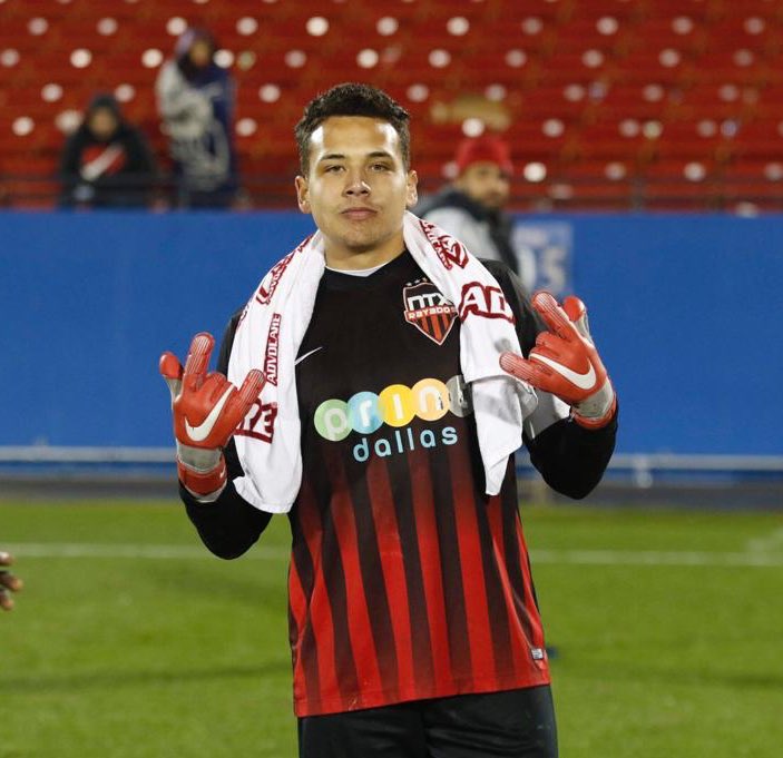 gk_marco's tweet photo. Blessed for another experience 🙏🏽. I put on for that number 3️⃣3️⃣ @presidentmal @derwinjames 🙅🏾‍♂️ #lockdown FC Dallas #NTXRAYADOS https://t.co/mbhV8jtHT6