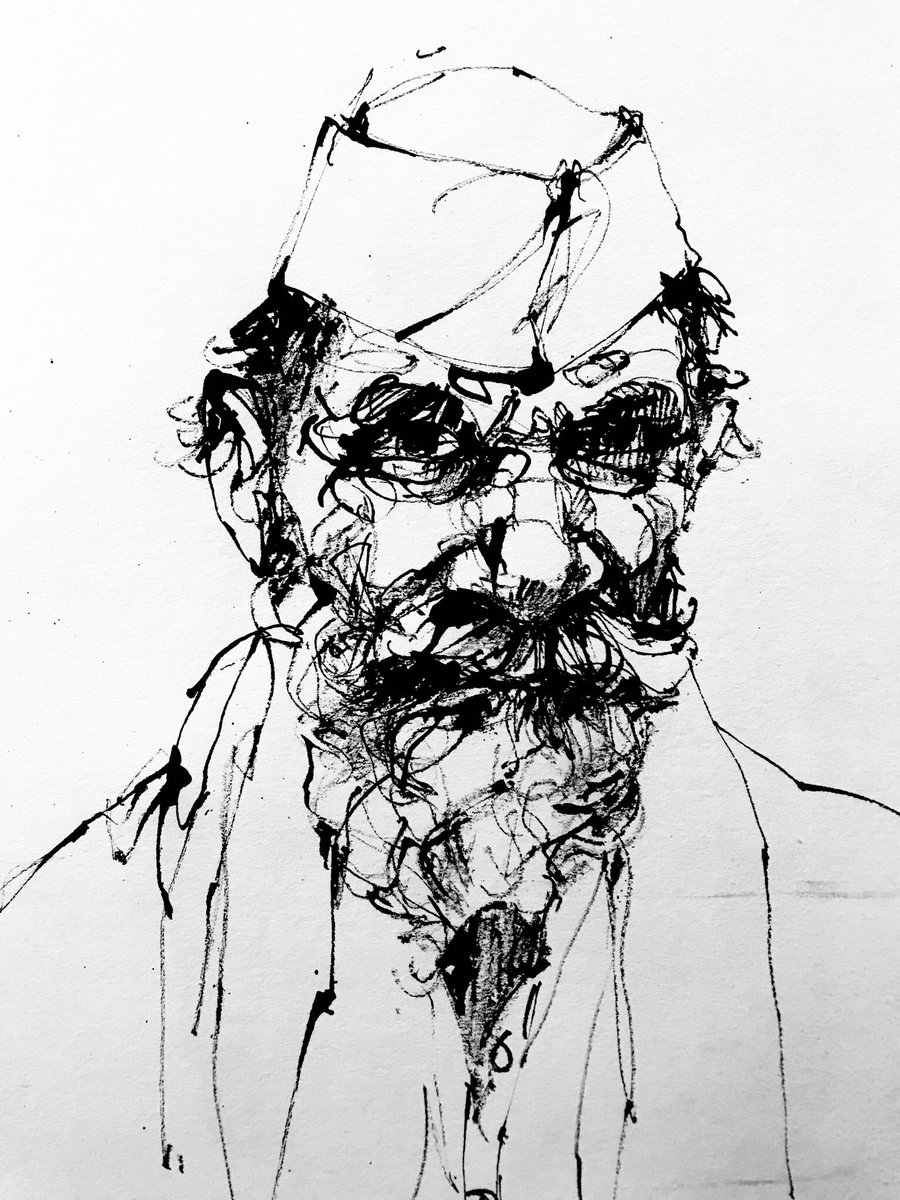 widemediaguy's tweet photo. Ink sketch with bamboo reed
#drawing #practicing #sketch #sketching #rapidsketch #draw #portrait #illustration #keepsketching #bambooreed #inksketch #artist #puneartist #giftaportrait #wmg #widemediaguy #idesignexperiences #stylizedillustration https://t.co/9eUAkrpcqF