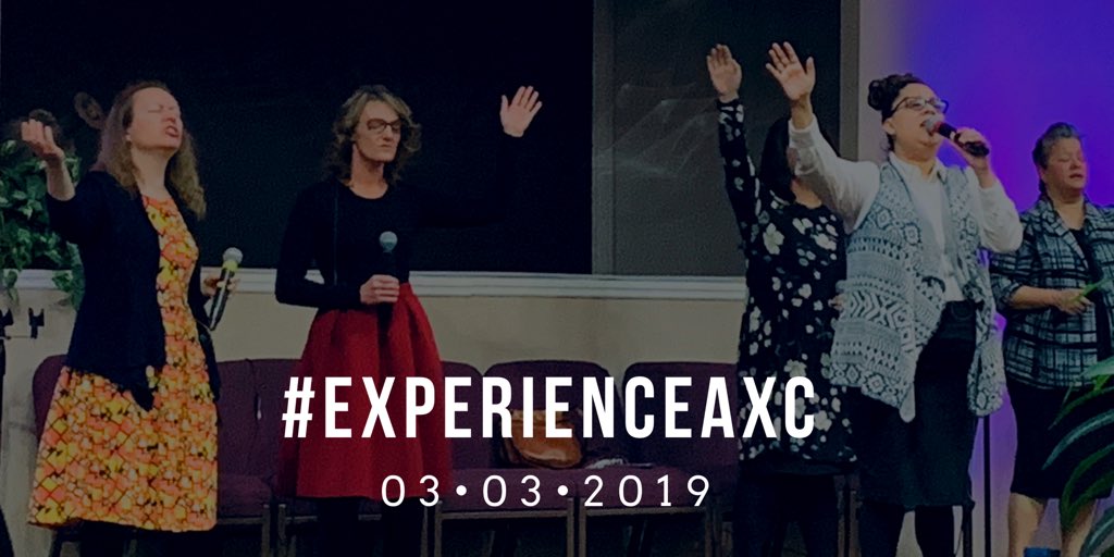 AX_Church's tweet photo. “Blow Mighty Breath of God
Move upon this place
Blow mighty breath of God
Come in power and grace”

What a powerful move of God we felt today at AXC!!

#ExperienceAXC https://t.co/FerReJatZg