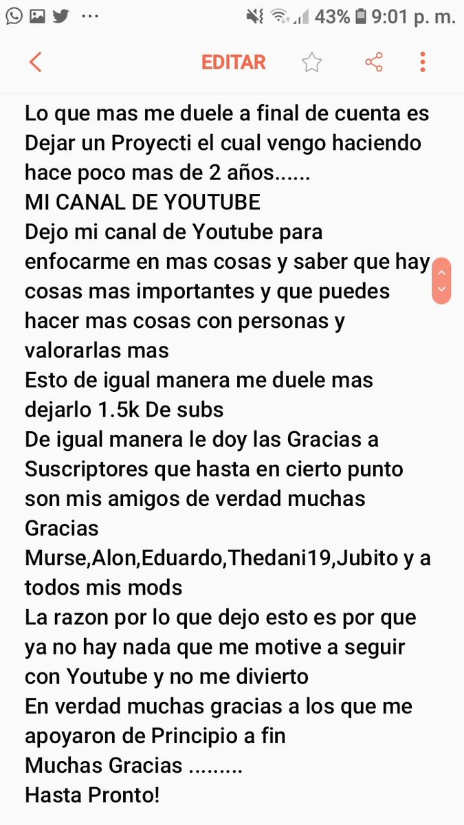 Tenemos una mala Noticia........... <a href="/ByDanielYT_/">By Daniel</a>  Deja el equipo competitivo y su canal de Youtube 
Suerte en todo lo que hagas en tu vida Maquina
#GoByDaniel #Godiamond