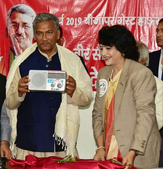 Tarunvijay's tweet photo. #FauziRadio A comm radio station dedicated to Soldiers @adgpi @IAF_MCC @indiannavy  inspired by #SoldierPM inaugurated by @Ramlal @tsrawatbjp with @uttarakhandcops chief #Shri AKRaturi and   #LtGen(retd)OPKaushik. #FauziRadio means #RadioDehradun91.2 mhzttps://goo.gl/images/aVWjX https://t.co/KvI3VOW8OJ