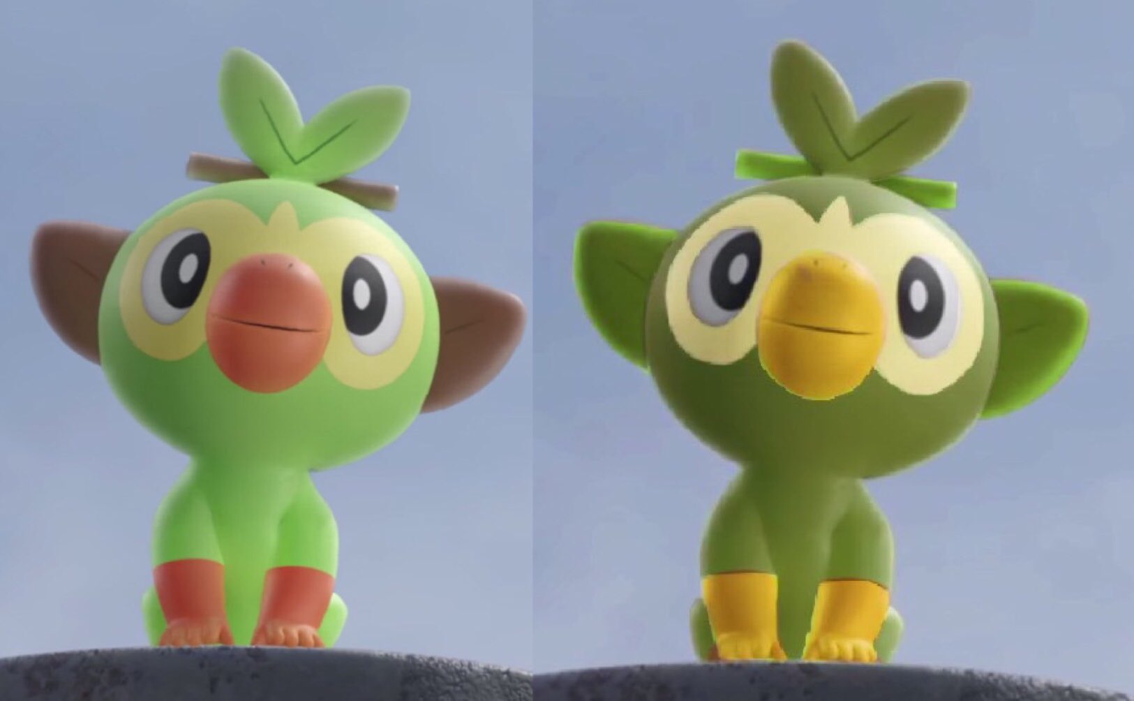 Pokemon Sword & Shield / Galar Starters / Shiny Grookey Sobble 