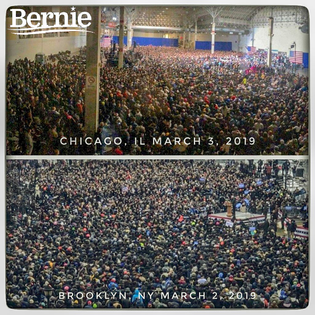 #Bernie2020 #BernieInChicago #BernieInBrooklyn