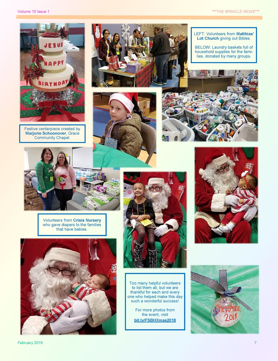 Our latest newsletter is ready! View it here bit.ly/FSBH219