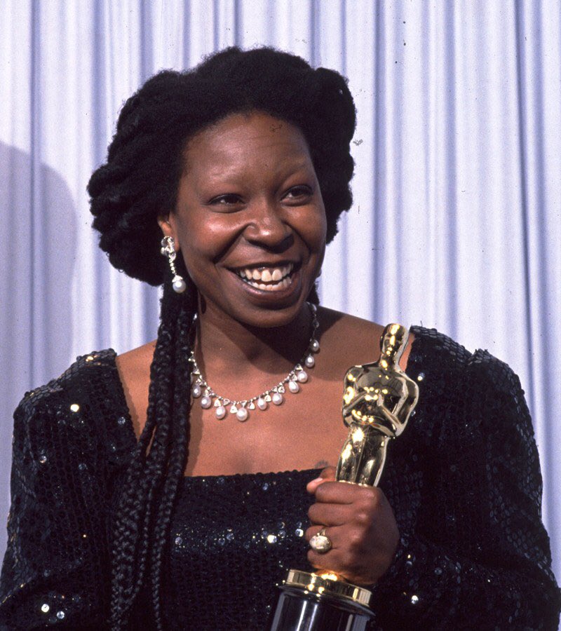 Whoopi Goldberg is the first African-American winner of an EGOT (Emmy, Grammy, Oscar and Tony). 
#WomanHistoryMonth #BlackHistory