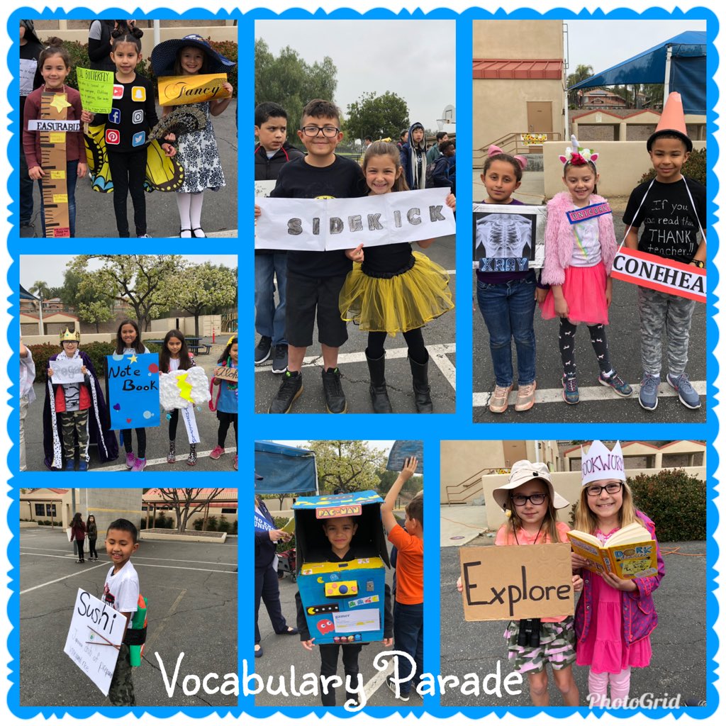 ApZwack's tweet photo. Literacy Week was a complete success, culminating with a Vocabulary Parade!  These Eagles never cease to amaze, and continue to soar to new levels!! https://t.co/xTaToBu9Lx