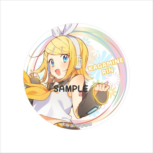 鏡音リン よみうりランド 2019 缶バッジ 再入荷情報をもうひとつ。場内物販で品切れとなっておりました缶バッジ