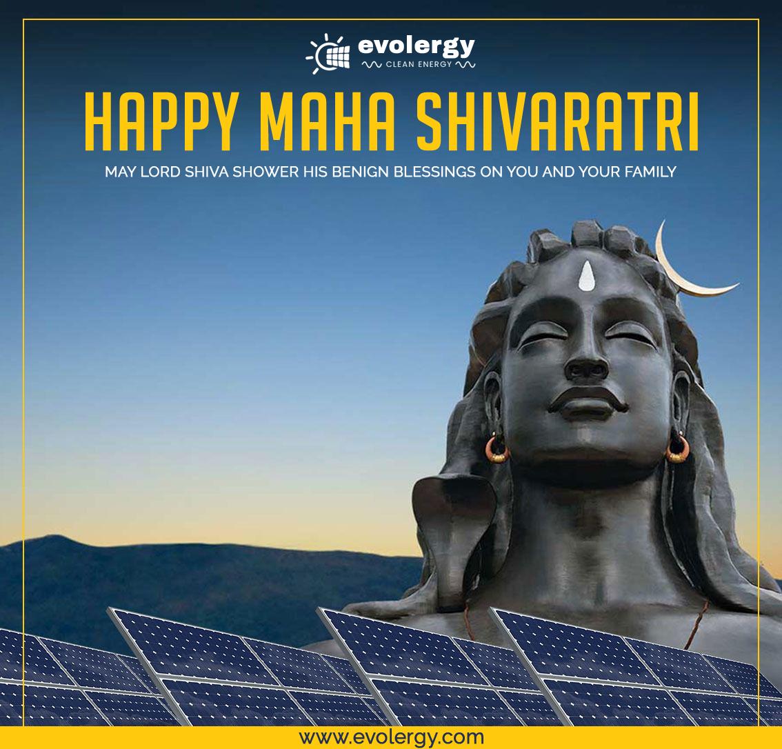 evolergy's tweet photo. Celebrate the auspicious day of Maha Shivratri with the joy of heart and help people understand the values of Lord Shiva.
#Mahashivratri #महाशिवरात्रि #HarHarMahadev #Shivratri
#MahaShivaratri2019 #Mahashivarathri #evolergy #GoSolar #solar #subsidy #netmetering https://t.co/uNXq3cQoDi