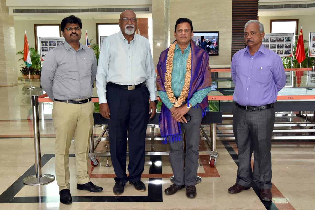 Sri_City's tweet photo. @Sri_City was visited by Mr. B. Hareram, IRS, Chief Commissioner of Customs & Central taxes, Vishakhapatnam Zone. He applauded the management’s work for its quick development and mentioned it as the best #SEZ of India.
#Ecofriendlyzone #multiproductzone #visittosricity https://t.co/qaLeRUXCjr