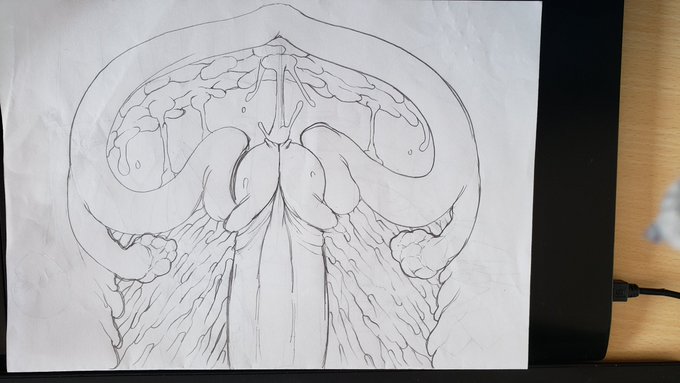 よし、これの下書きで全部だ
やっぱり下書きはしたほうがいいかも、デジタルだから下書き無しで描いてたけどアナログで下書きしたほうがスピード的には早く終わるのかも 