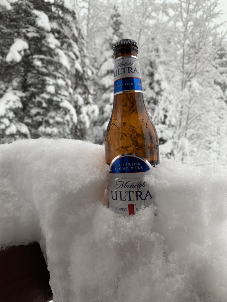michelob ultra beer koozie