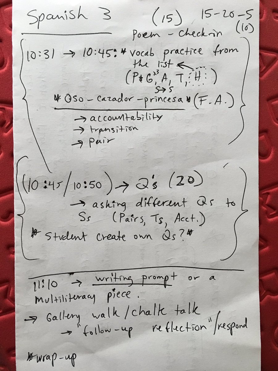 GlencoeSpanish's tweet photo. This is what post planning looks like! https://t.co/5TI8sb9Txu