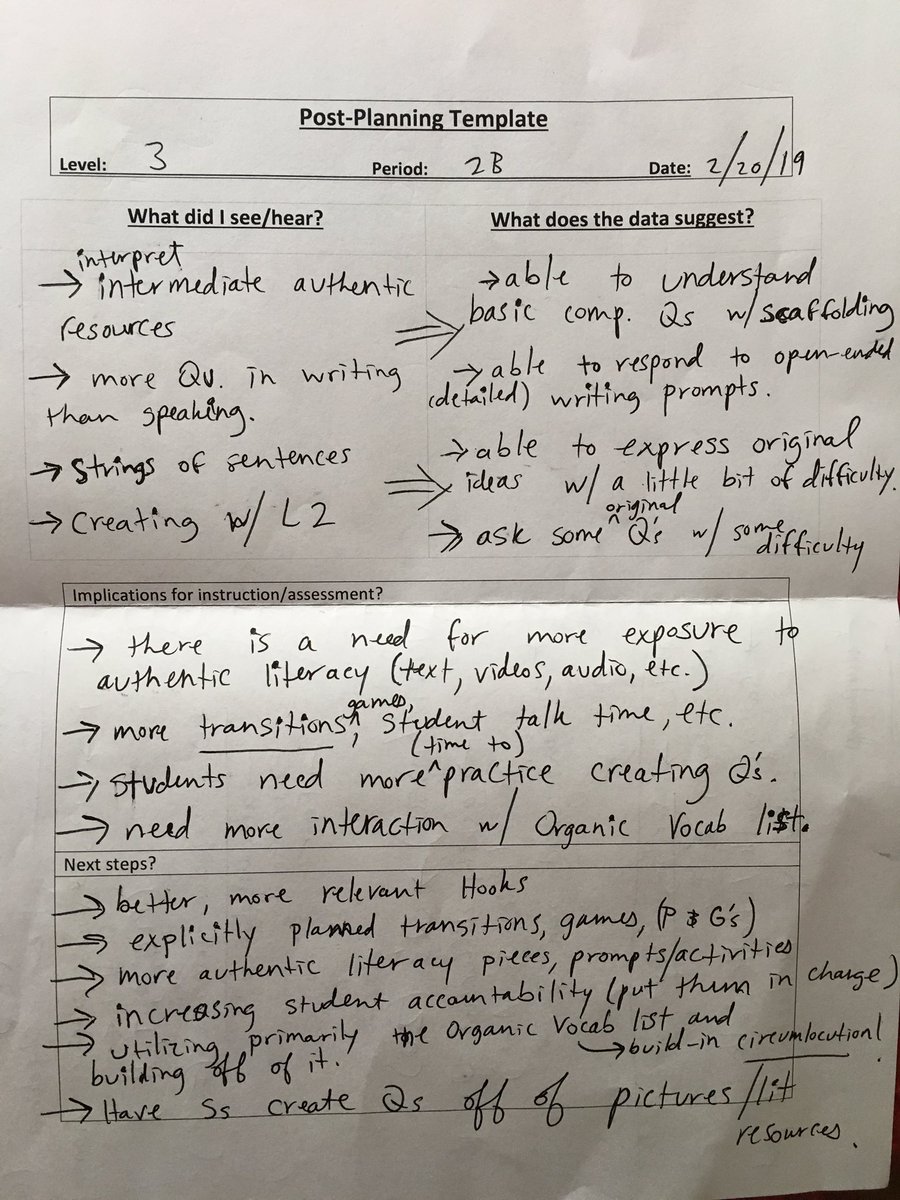 GlencoeSpanish's tweet photo. This is what post planning looks like! https://t.co/5TI8sb9Txu