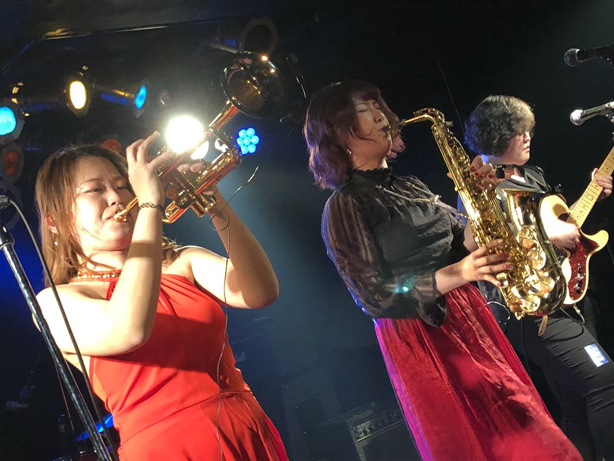 macchan1127's tweet photo. 昨日のライブ振り返り②
Amy@Goith
ライブ観るのずいぶん久しぶり😅今年初ライブだったそうでめちゃくちゃ気合いが入ってた😆サックスのTOMMYがこの日でラスト🎷お疲れ様！😊 https://t.co/2J6CcmHrSg