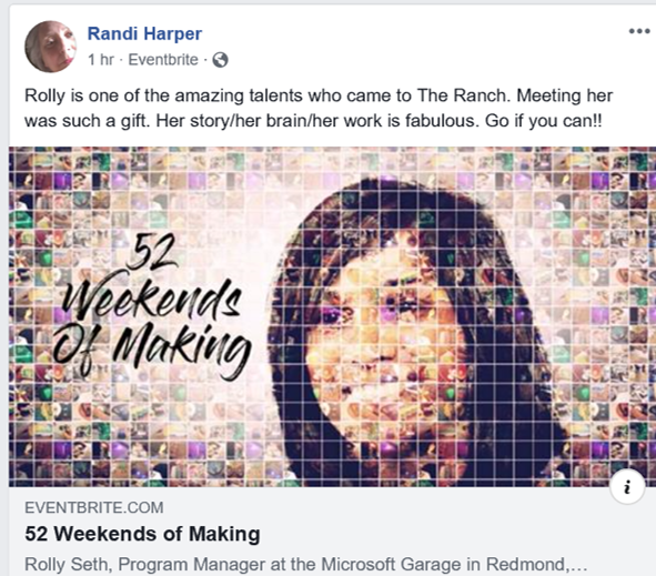 SethRolly's tweet photo. when your teachers are looking forward to your talk :) #52WeekendsofMaking https://t.co/jHrx5l2hwq