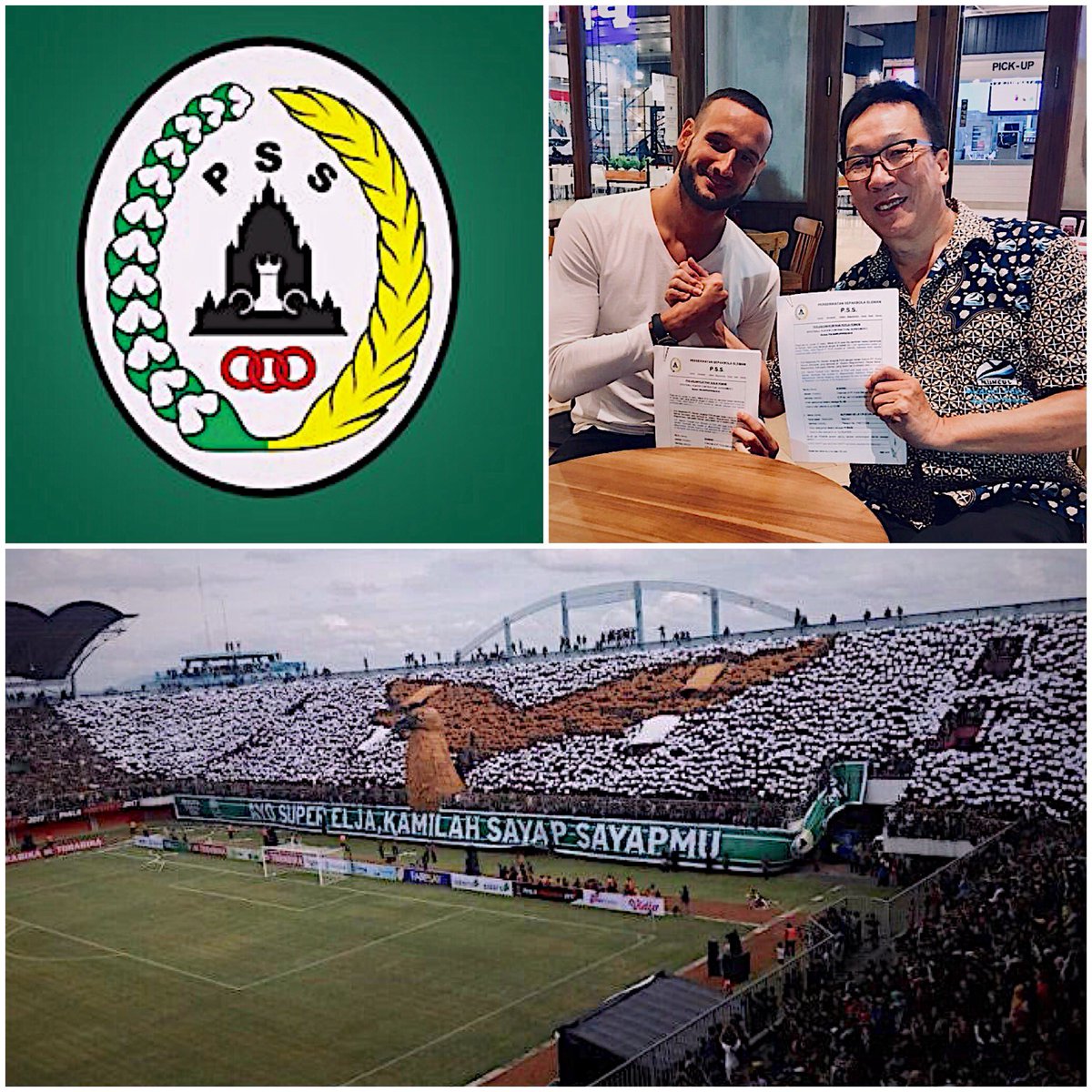 alfonsinho_4's tweet photo. Sangat senang bergabung dengan keluarga @PSSleman 💚
dari @Liga1Match 🇮🇩

Terima kasih kepada presiden baru saya Tn. Soekeno atas kebaikan dan perawatan Anda yang saya terima 🙏🏽

Saya tidak sabar untuk melihat semua penggemar mendukung stadion kami 🏟🦅 🙌🏾

Come on Super Elja 💚 https://t.co/czkgzJ5EiK