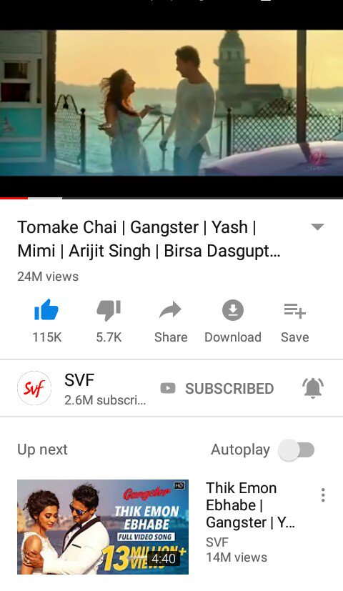 hoi_galaxy's tweet photo. Wow 😍😍😍 #Tomake_Chai cross 24 Millions views And #Thik_Emon_Avave cross 14 million views 😍😍😍 Congrats @Yash_Dasgupta @mimichakraborty @BirsaDasgupta @ArinArindom....Those songs are always will be my favorite songs 😍💕😍💕😍💕 🎵🎵🎵 And All the best for future 👍💯👍💯👍💯 https://t.co/CElpYCsPiM