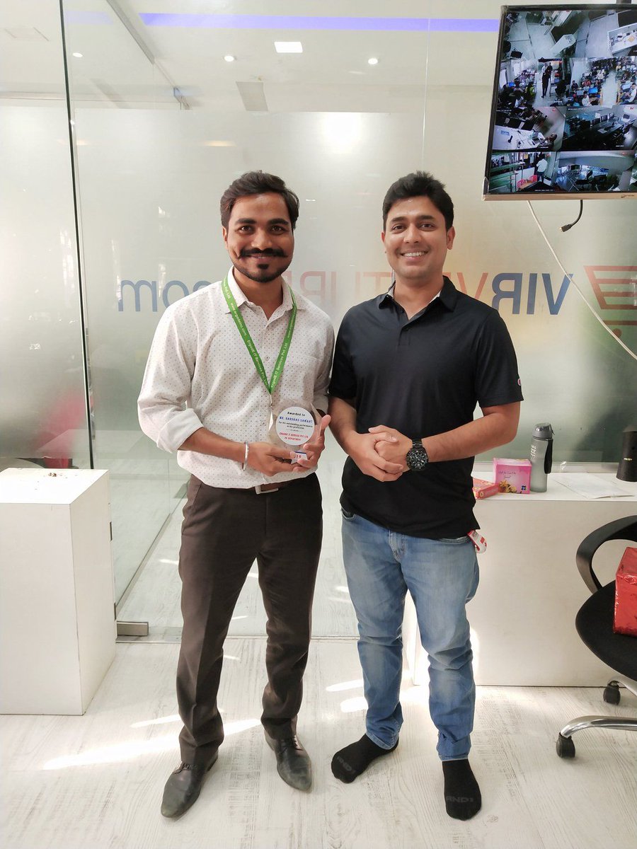 Ergode_inc's tweet photo. Here's a shoutout to Harshad Sawant for his amazing performance at work! We appreciate your immense efforts towards enhancing the work quality!
Keep it up!
#Appreciation #HumansofErgode #LifeatErgode #HRErgode https://t.co/uxoKoW8xuJ