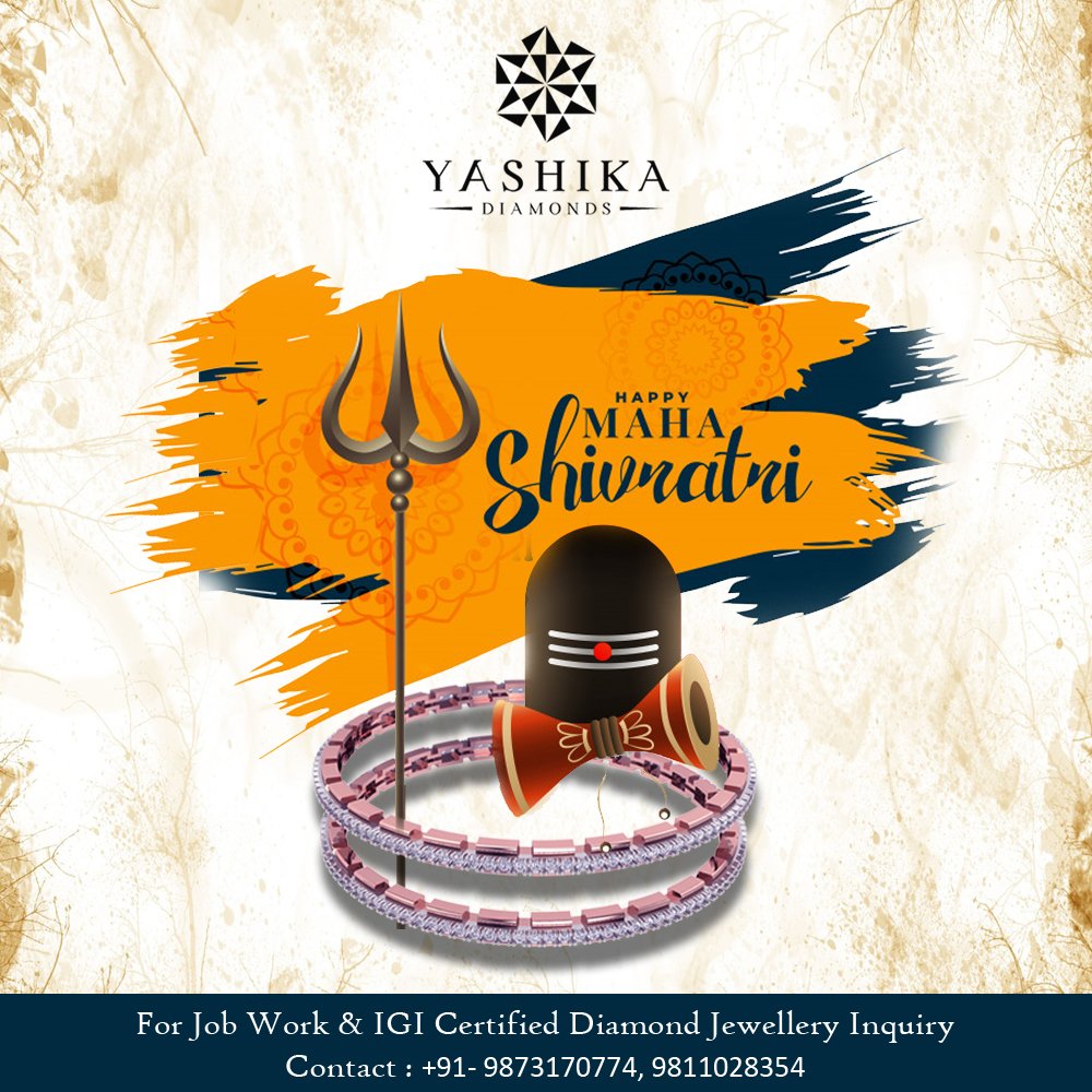 YashikaDiamonds's tweet photo. Happy Maha Shivratri...
#YashikaDiamonds #DiamondJewellery #DiamondNecklace #DiamondRing #DiamondEarring #DiamondBracelet #DesignerDiamondJewellery #NowInnoida https://t.co/fvEXznzkkB