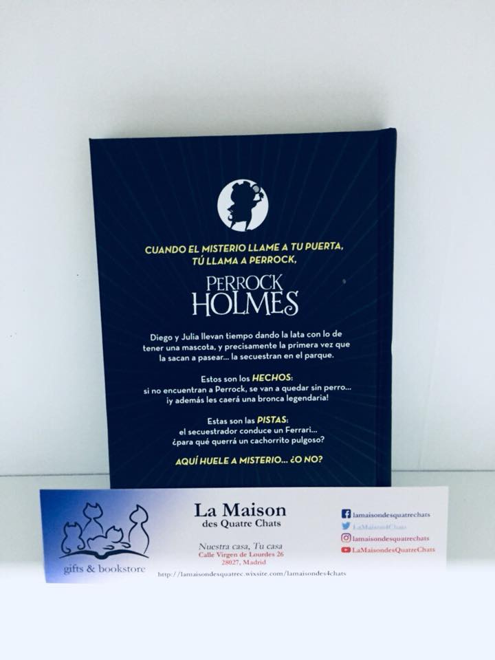 LaMaison4Chats's tweet photo. #PerrockHolmes ha llegado a #LaMaisondesQuatreChats. Ven y completa tu #coleccion
Virgen de Lourdes 26 #Madrid #ElCarmen ¡Te esperamos!

#libreria #novedades 
#literaturajuvenil #cuentosinfantiles #albumesilustrados 
#Montena #megustaleer #megustaleerkinds #PeguinRandomHouse https://t.co/YNZxDsnfzZ
