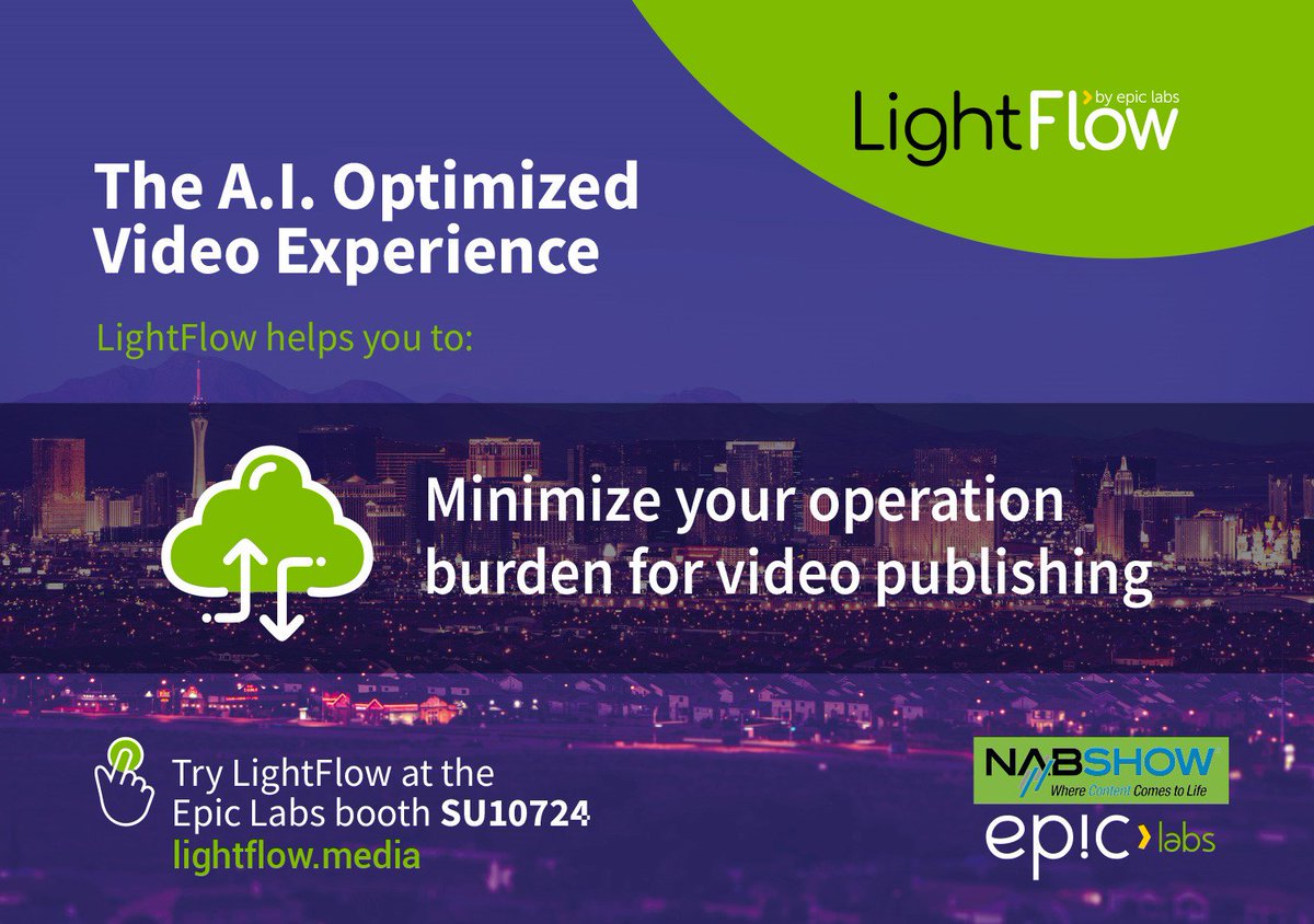 epiclabs_io's tweet photo. NEW BLOG ENTRY!!!
What can Artificial Intelligence do for your video? #artificialintelligence 
https://t.co/ByDDJNPKLt https://t.co/KJsoxZB6Jr