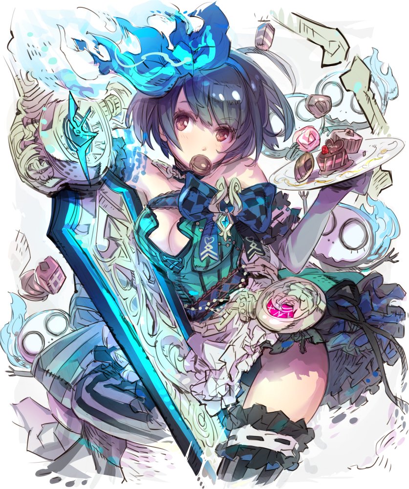 「ちょこありすちゃん。とにかくチョコが欲しい人達。
#シノアリス 」|はく@Skeb近々開放…かも❄のイラスト
