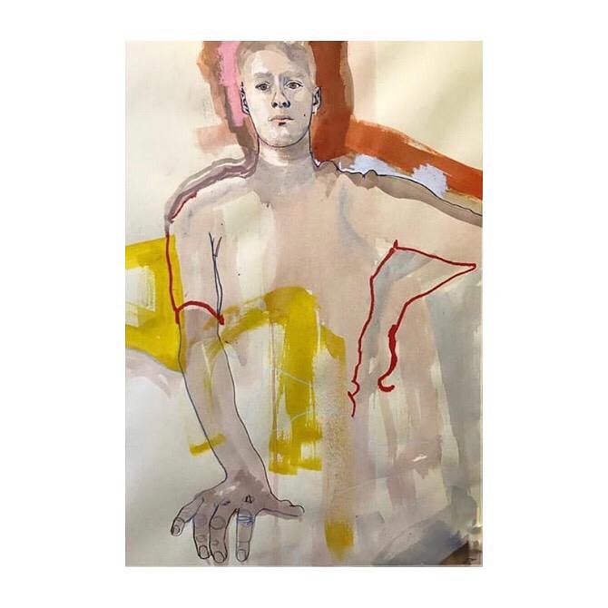 Come and join this evening we have a new model with Dylan modelling tonight at Victoria Stakes and Sarah down in South London #lifedrawing #figuredrawing #drawingoftheday