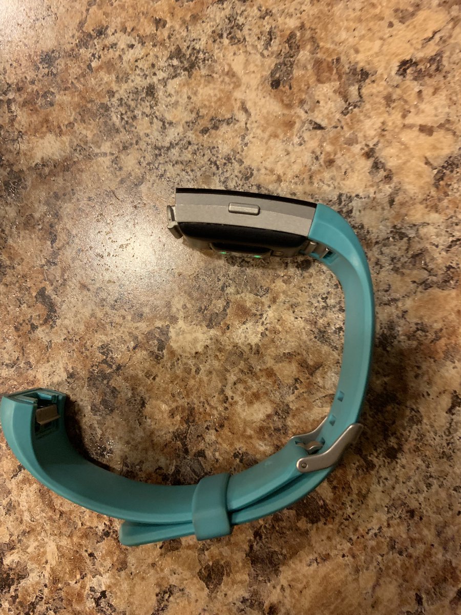 BritniPuroClean's tweet photo. Anyone else have these issues with @fitbit they seem to be getting worse and their customer service seems to not care at all- got this band in September #fitbit #fitbitbroke https://t.co/zx8pczfuvC