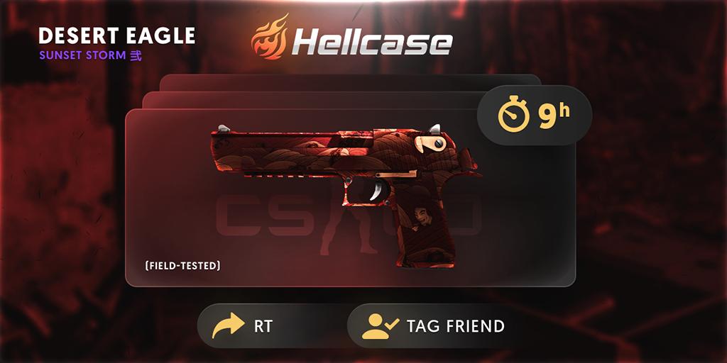 csjsworks's tweet photo. RT hellcasecom "🔥Fast Giveaway:
🤝Tag The Best Friend & Like
🚀Follow us
⏰Wait for 9 Hours!
🌟The last winner: shiv_vgo
#csgo #counterstrike #counterstrikeglobaloffensive #globaloffensive #csgoskin #counterstrikego #csgoturkiye #csgolounge #counte… https://t.co/mZLDcnKvaq"