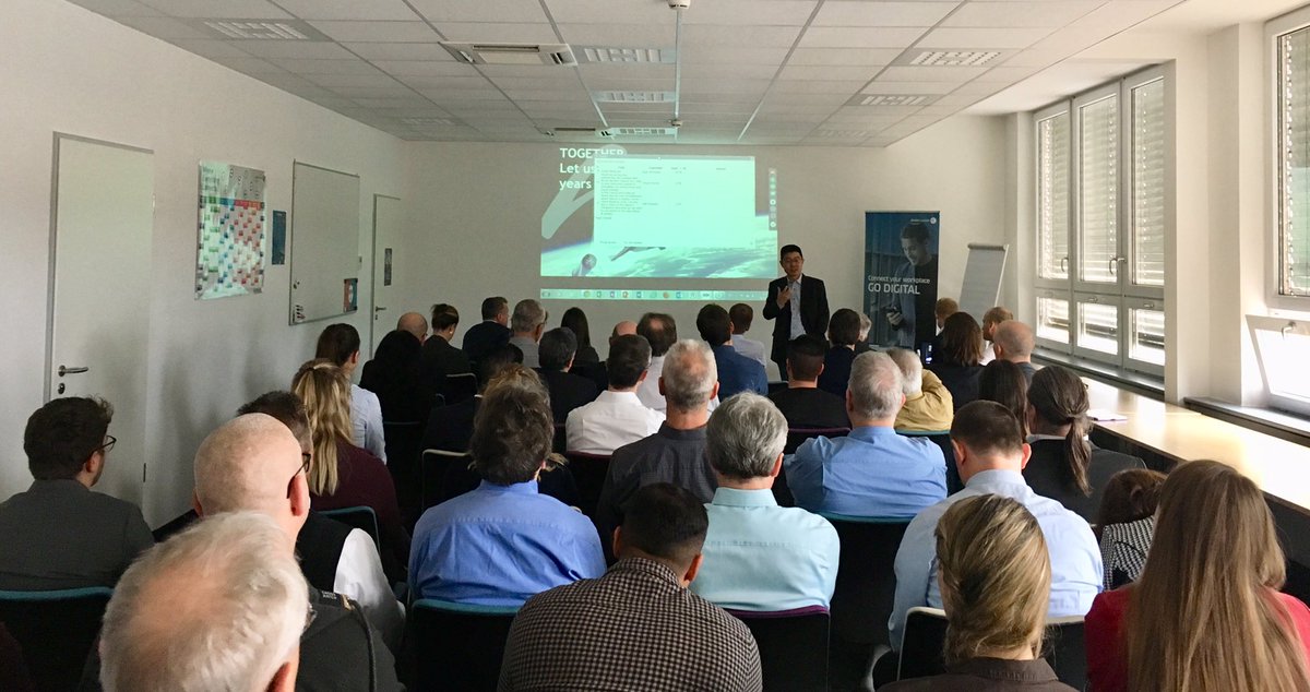 We are euphoric! Our CEO Lixin (Jack) Chen visiting <a href="/ALUE_DACH/">ALE DACH Region</a> in Germany.