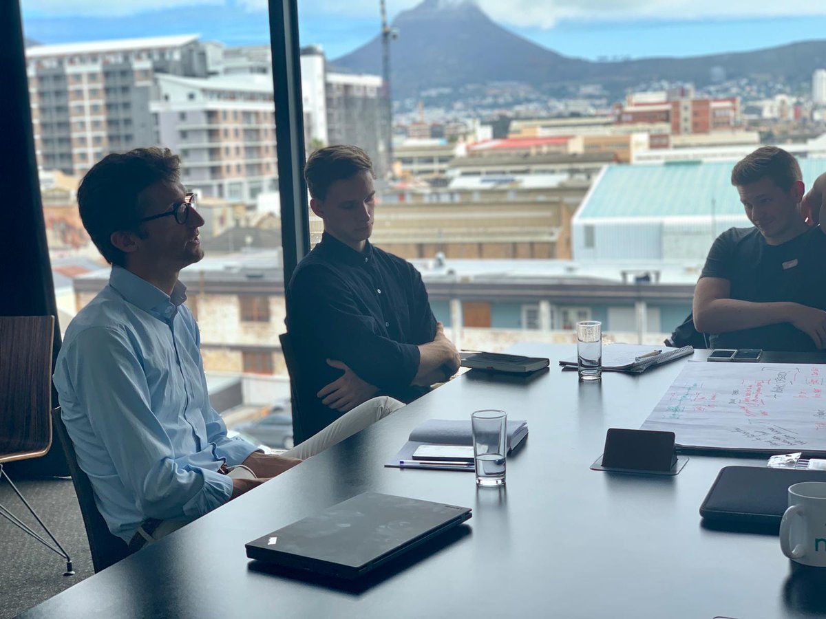 🇿🇦 Day 2 of the <a href="/ImpactwithMAN/">MANImpactAccelerator</a> Accelerator at #MEST Cape Town! Structured peer mentoring sessions surrounding startup #impact and #sustainability are in full swing