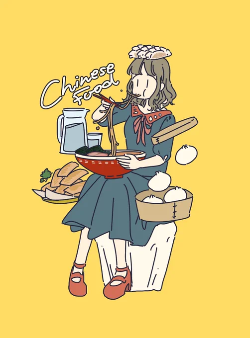 いっぱいたべる女の子ズ 