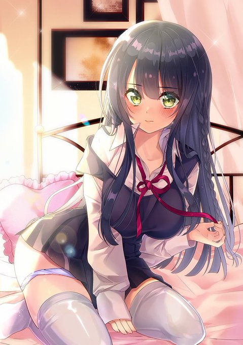 pixivに投稿しました。コンテスト3枚目の予定で間に合わなかったやつです😂
☆
「あなたになら・・いいよ」
#pixiv #illust 
https://t.co/Mk5ekSQT4r 