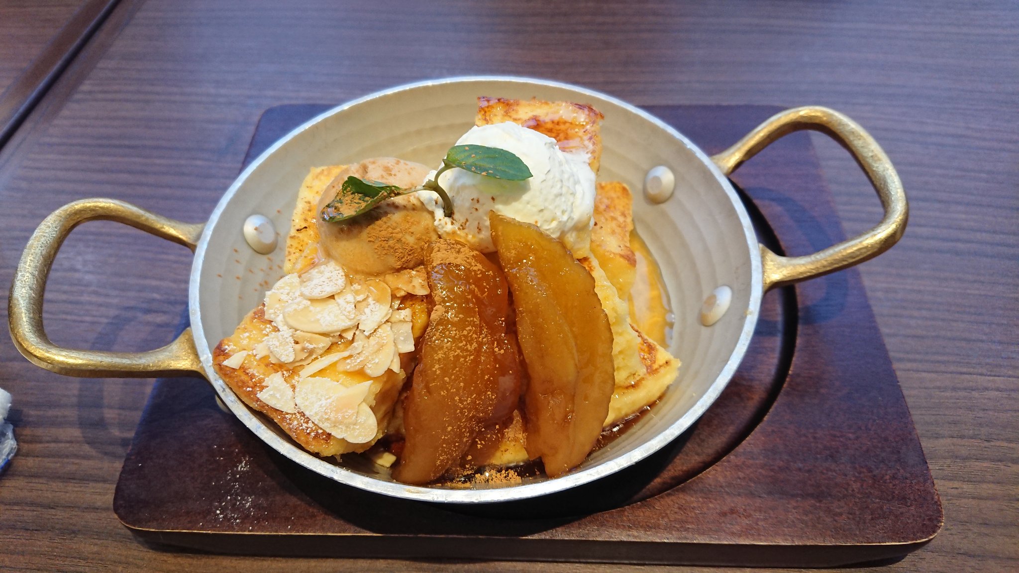 りんごとナッツのフレンチトースト Twitter Search Twitter