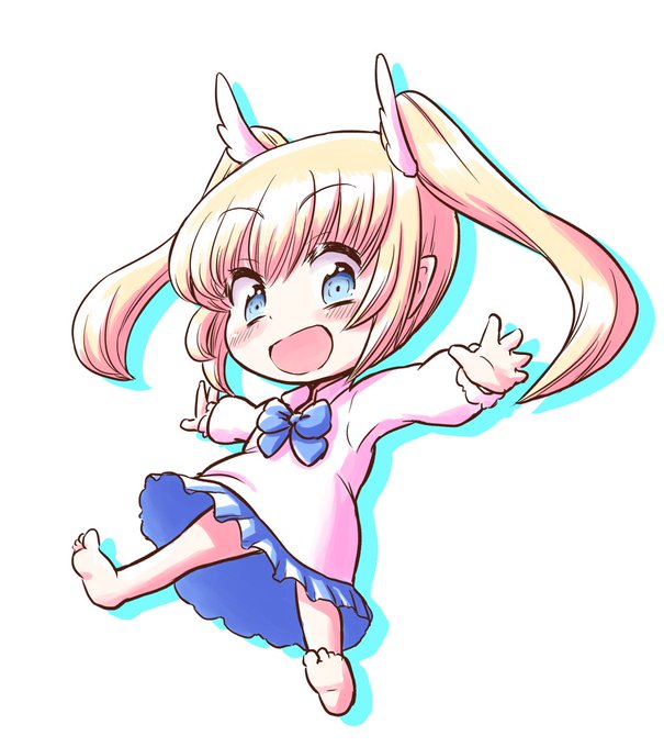 うつに悩む人の前に突如現れる神さま幼女!
の設定を思いついたので描いた、こんな幼女がうちにも来てほしい>< 