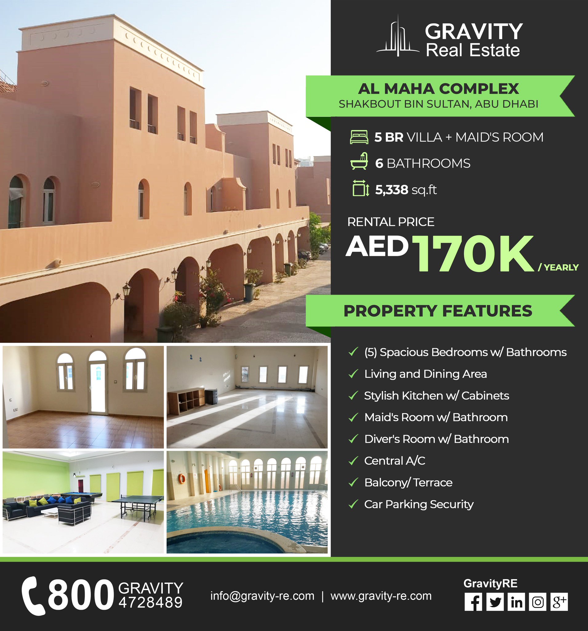 Gravity Real Estate on Twitter "GOOD DEAL PROPERTY FOR RENT! Al Maha