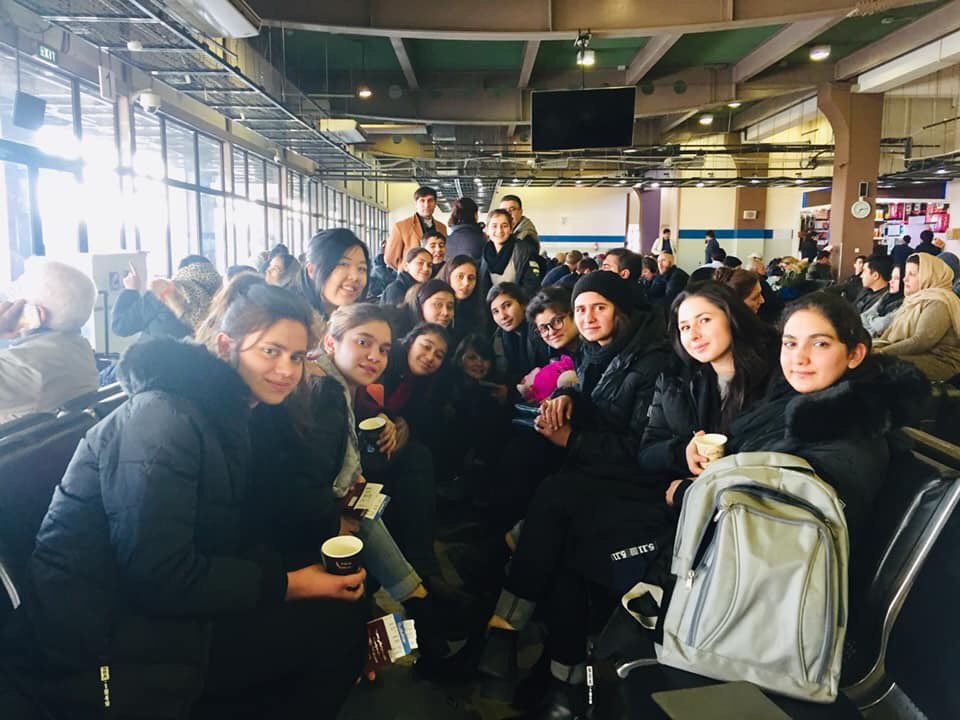 DSarmast's tweet photo. اورکستر بانوان افغانستان زهره، سفر هنری خود به سویدن و انگلستان را آغاز نمود
The all women orchestra of Afghanistan, Zohra began a tour of Europe for series of concerts in Swedenand &amp; UK @Polarmusicprize  @official_isme @IMC_Network @N_Nadery @DrHamayon https://t.co/dpESUrnSeX