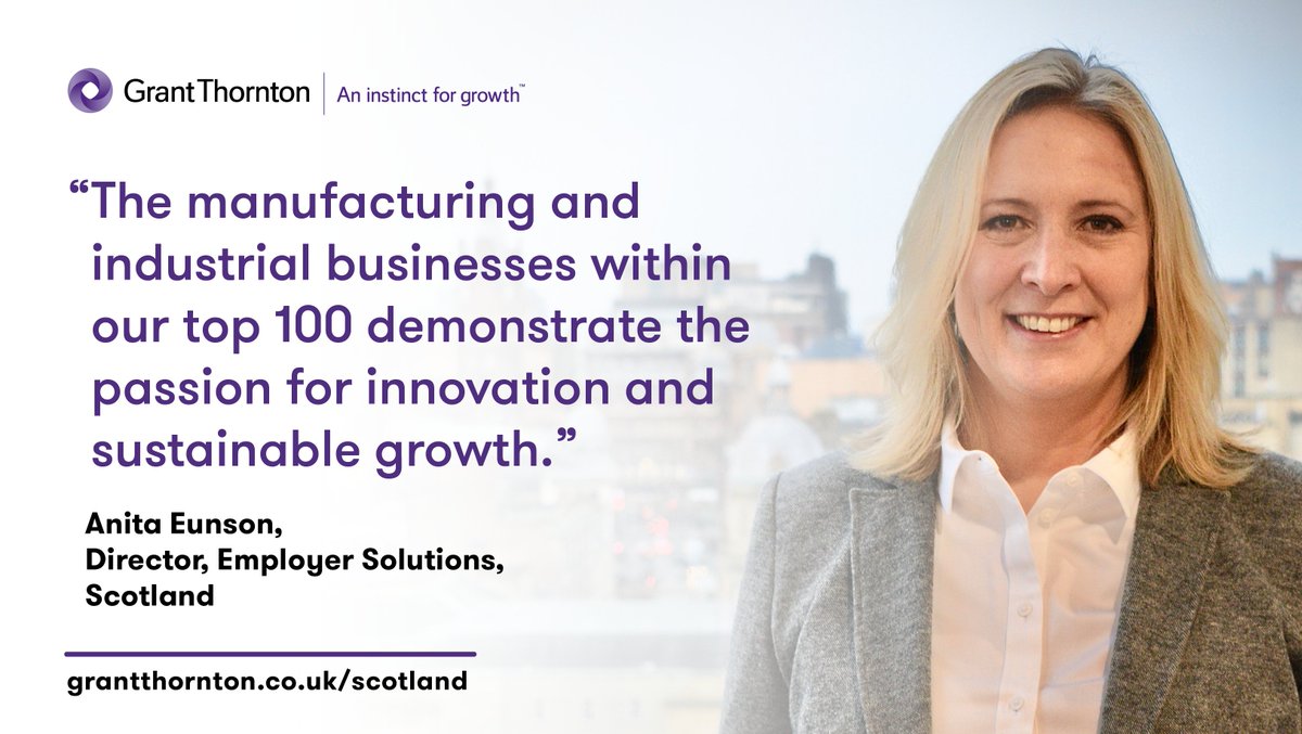 It's been a year of mixed results for #Scotland's manufacturing sector, but the industry has demonstrated a determination to succeed. Read more, including full analysis from Anita Eunson, in <a href="/GrantThorntonUK/">Grant Thornton UK</a>'s #ScotLtd18
bit.ly/2K0EHL6