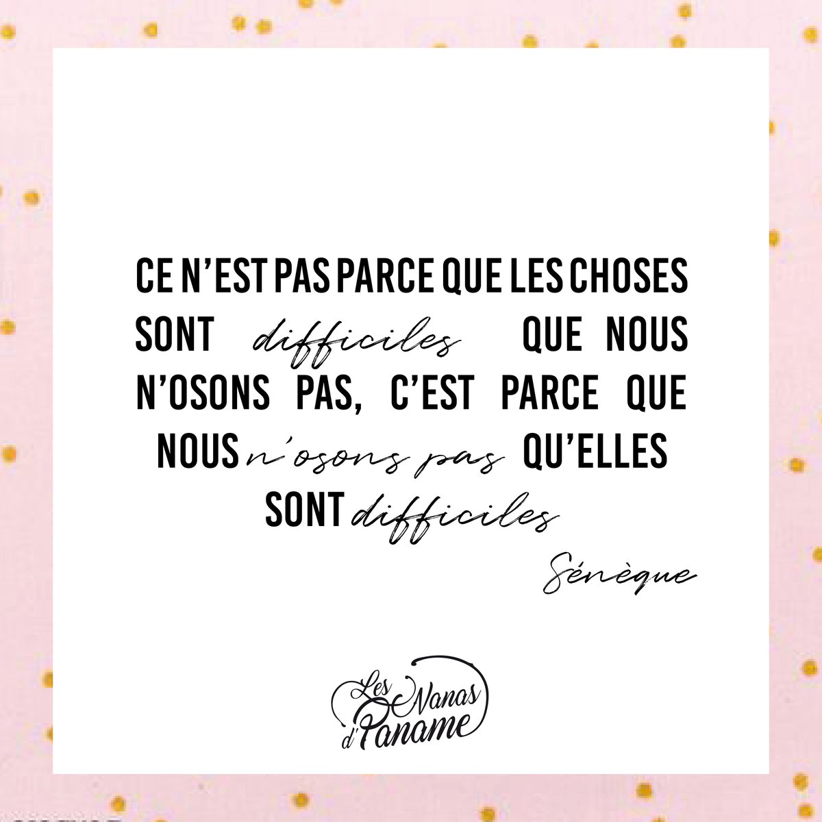 Notre mantra de la semaine 💪💫
.
. 
#Mondaymotivation #mondaymantra #quotes #michelleobama #citations #inspiration #lesnanasdpaname #womenempowerment #womenpower #selfconfidence #selflove