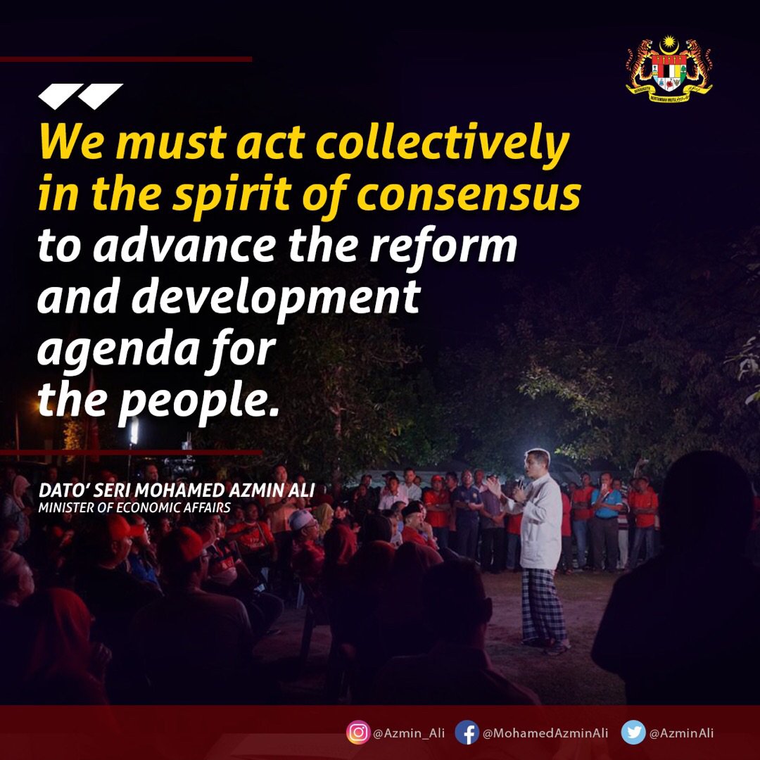 Mohamed Azmin Ali On Twitter The Outcome Of The By Election Is A Wake Up Call For Pakatan Harapan And Not To Play The Blame Game Prksemenyih