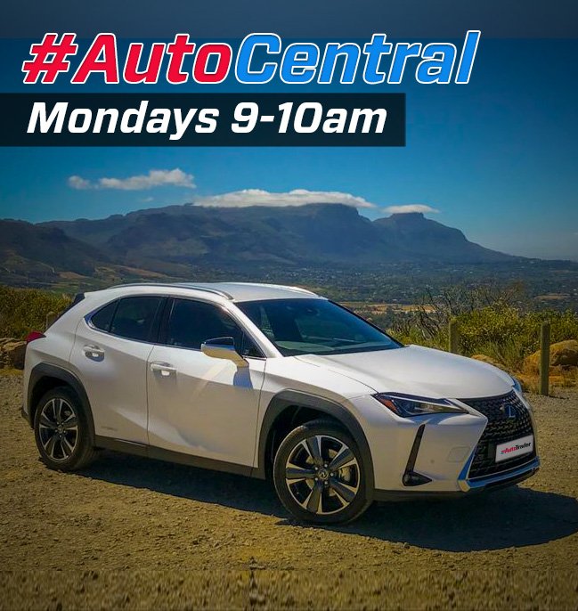 AutoTraderSA's tweet photo. Missed #AutoCentral this morning? We got your back, you can download the podcast right here - https://t.co/ayrcKPBvmH

#SummerCarSale #R96mLamboInSA #PetrolPriceDoubleWhammy #SAPaganiShowroom #LexusUX200 #EmojiLicensePlates #UltimateGarage #F1 https://t.co/WyoYQuR62a
